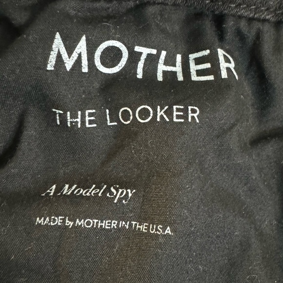 Mother Jeans The Looker Black Denim A Model Spzy SZ 27 like new! - Picture 7 of 15